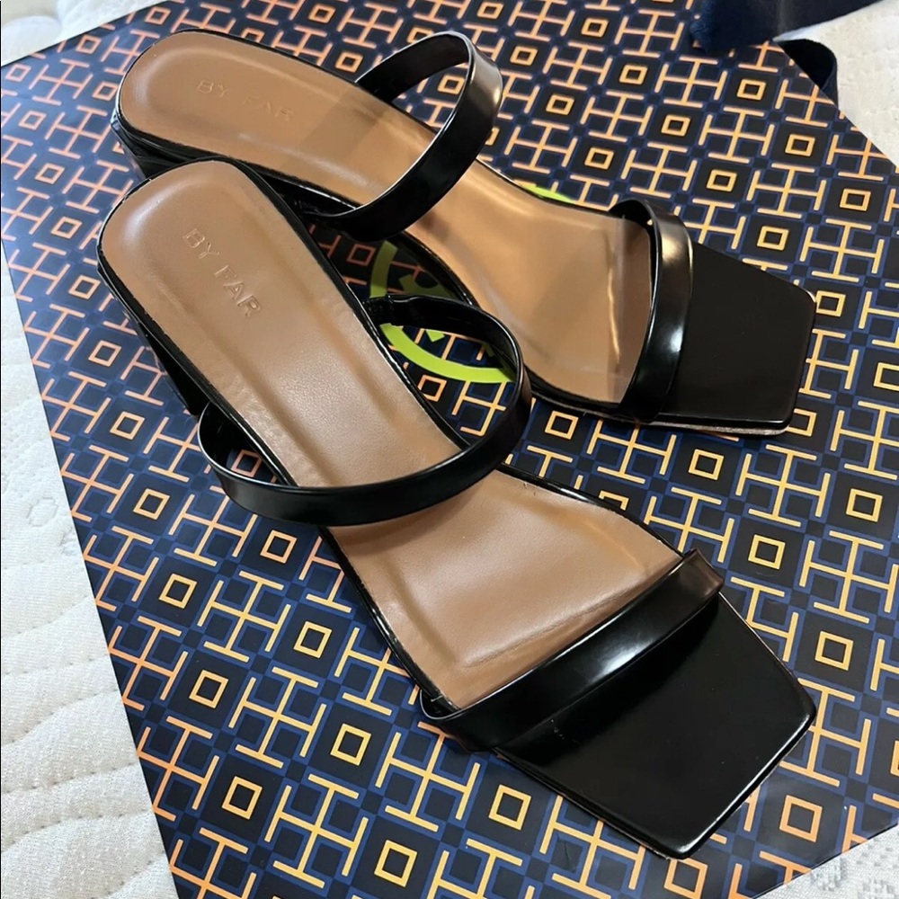 By FAR Women Black Mule/Clog EUR 37